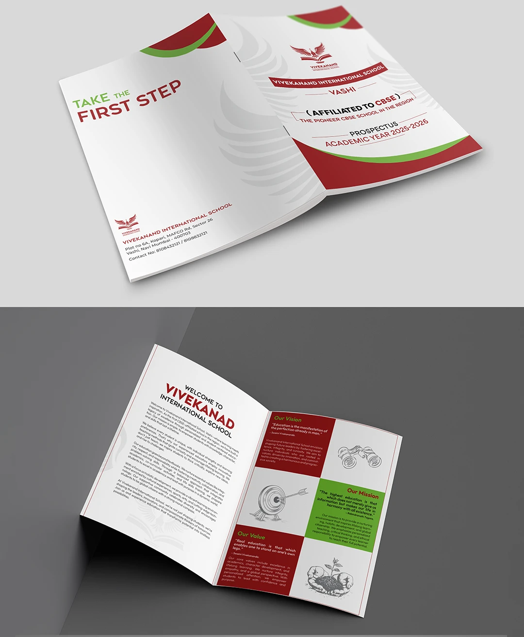 Advantus graphic design portfolio project